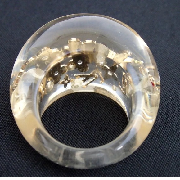 Authentic LOUIS VUITTON Berg Inclusion ring plastic 💝 - Picture 4 of 4